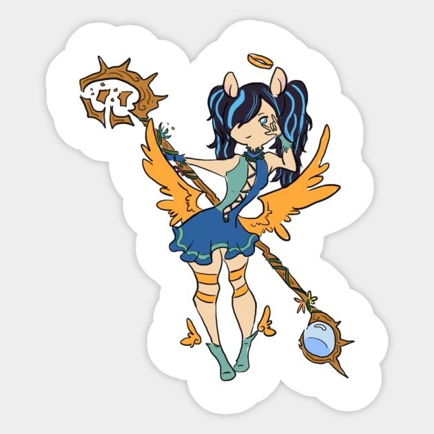 Angel Sticker by Make_them_rawr